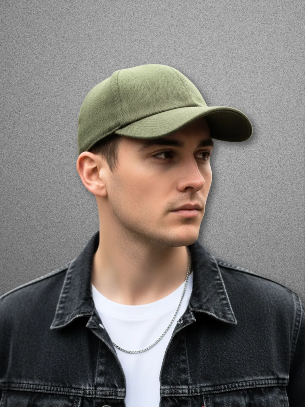 MILO Cotton Canvas Unisex Baseball Cap Olive