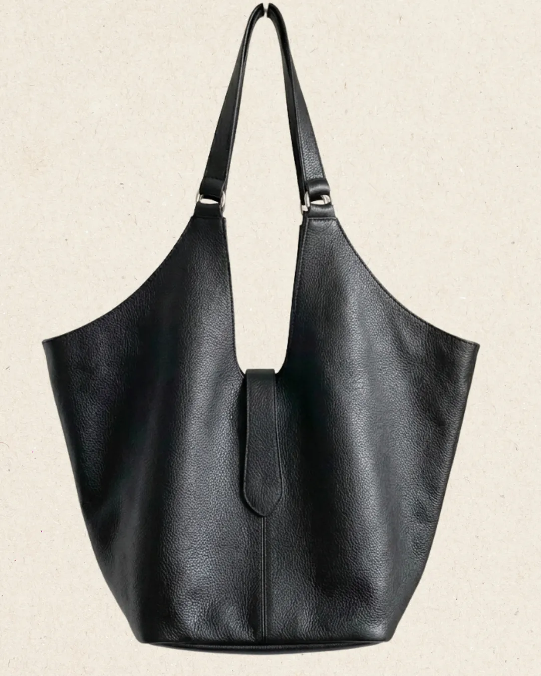 MEGERA Leather Oversized Tote