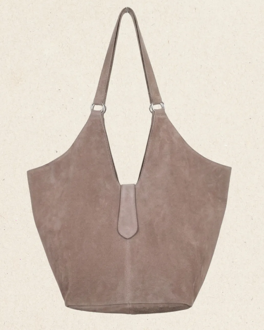 THOE Suede Oversized Tote